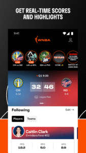 WNBA - Live Games & Scores 18.4.2 screenshot 11