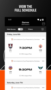 WNBA - Live Games & Scores 18.4.2 screenshot 12