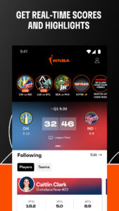 WNBA - Live Games & Scores 18.4.2 screenshot 3