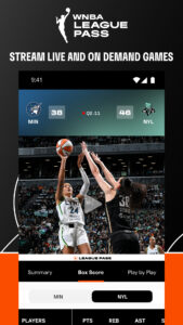 WNBA - Live Games & Scores 18.4.2 screenshot 5