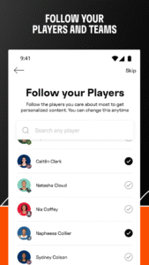 WNBA - Live Games & Scores 18.4.2 screenshot 10
