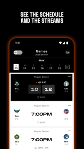WNBA - Live Games & Scores 18.4.0 screenshot 12