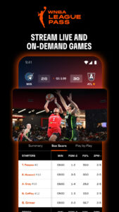 WNBA - Live Games & Scores 18.4.0 screenshot 5