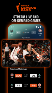WNBA - Live Games & Scores 18.3.1 screenshot 4