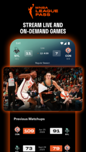WNBA - Live Games & Scores 18.3.0 screenshot 12