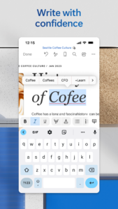 Microsoft Word: Edit Documents 16.0.18827.20066 screenshot 4