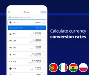 Xe Money Transfer & Converter 7.25.5 screenshot 2