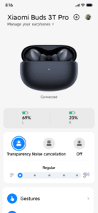 Xiaomi Earbuds 1.29.0i screenshot 1