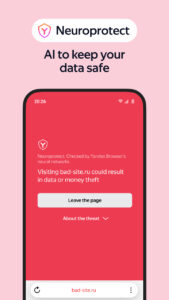 Yandex Browser with Alice AI 25.6.1.95 screenshot 3