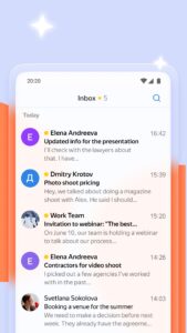 Yandex Mail: Email & Cloud 9.4.1 screenshot 2