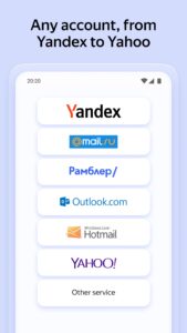 Yandex Mail: Email & Cloud 9.4.1 screenshot 3