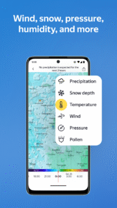 Yandex Weather & Rain Radar 3.00 screenshot 4
