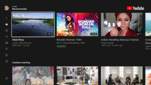 YouTube for Android TV 6.18.303 screenshot 1