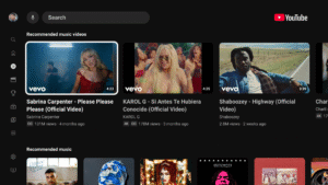 YouTube for Android TV 6.09.300 screenshot 2