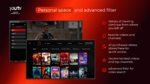 youtv - ТV, movies, Android TV 4.29.1 screenshot 7
