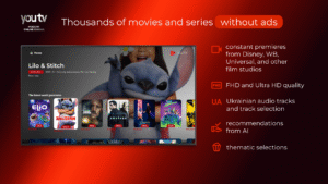 youtv - ТV, movies, Android TV 4.28.2 screenshot 4