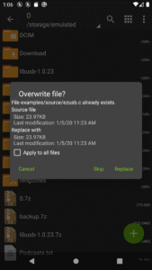 ZArchiver 1.0.10 screenshot 3