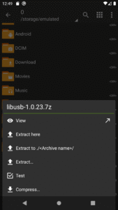 ZArchiver 1.0.10 screenshot 2