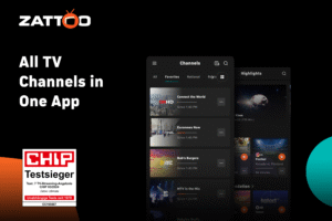 Zattoo - TV Streaming App (Android TV) 2.2524.0 screenshot 1
