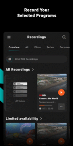 Zattoo - TV Streaming App (Android TV) 2.2524.0 screenshot 6