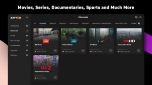 Zattoo - TV Streaming App (Android TV) 2.2520.0 screenshot 9
