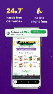 Zepto: Groceries in minutes 25.6.4 screenshot 3