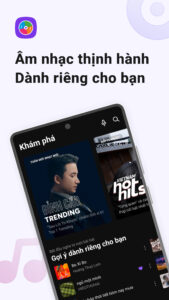 Zing MP3 25.05 screenshot 1