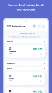 Authenticator App - OneAuth 3.9 screenshot 3