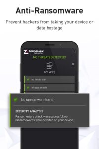 ZoneAlarm Mobile Security 3.9-10000 screenshot 3
