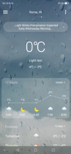ZTE Weather 6.0.4.2509131458 screenshot 1