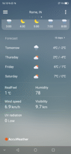 ZTE Weather 6.0.4.2509131458 screenshot 2
